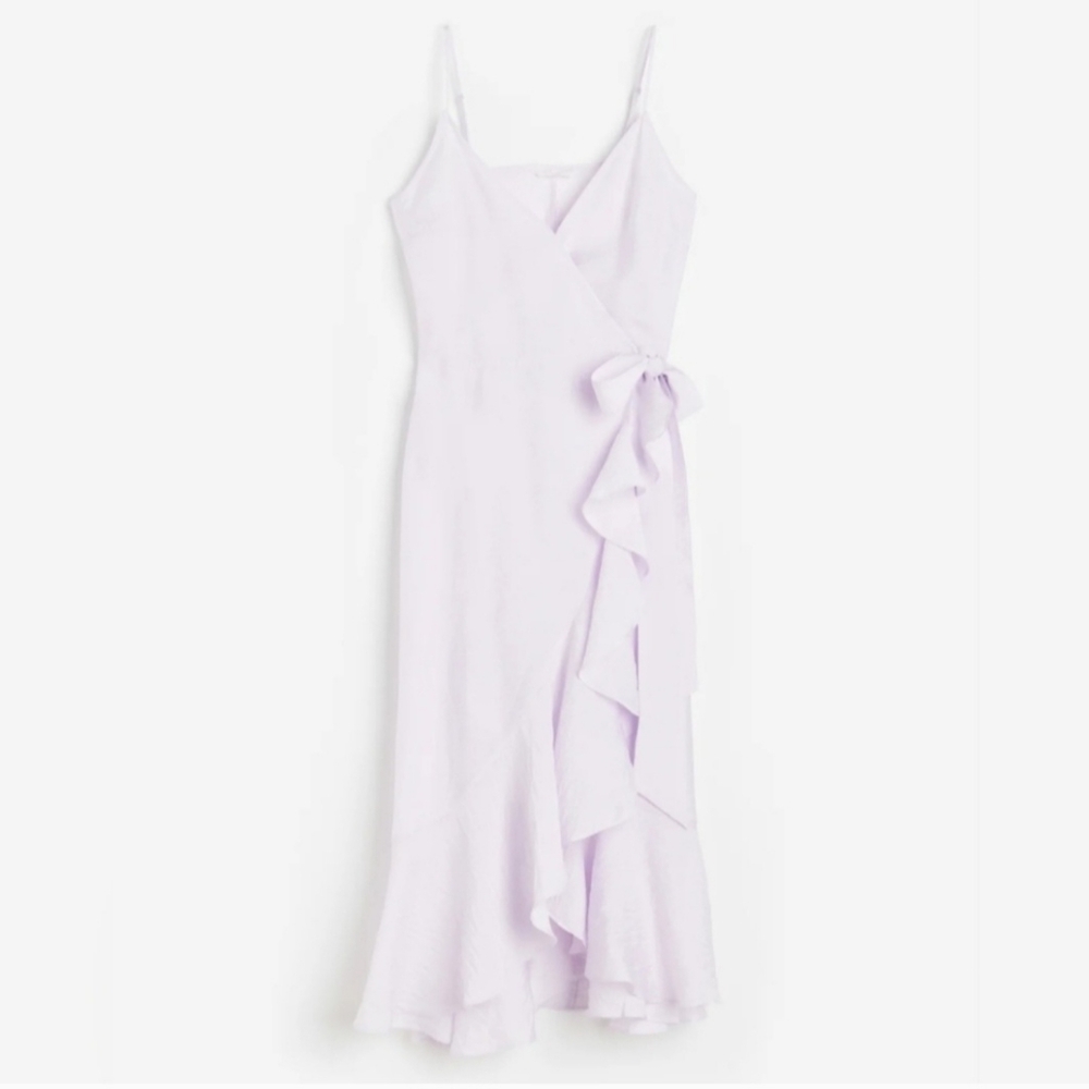H&M Light Purple Asymmetrical Dress